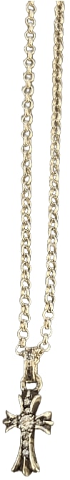 CHROME HEARTS 'CROSS BALL' 8.5 IN. NECKLACE
