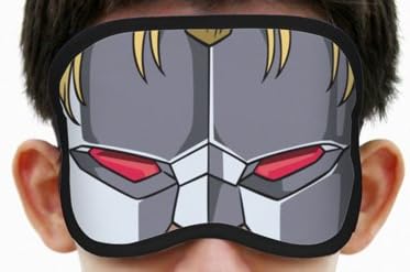 COSPA Mobile Suit Gundam UC Unicorn Full Frontier Eye Mask, One Size Fits All