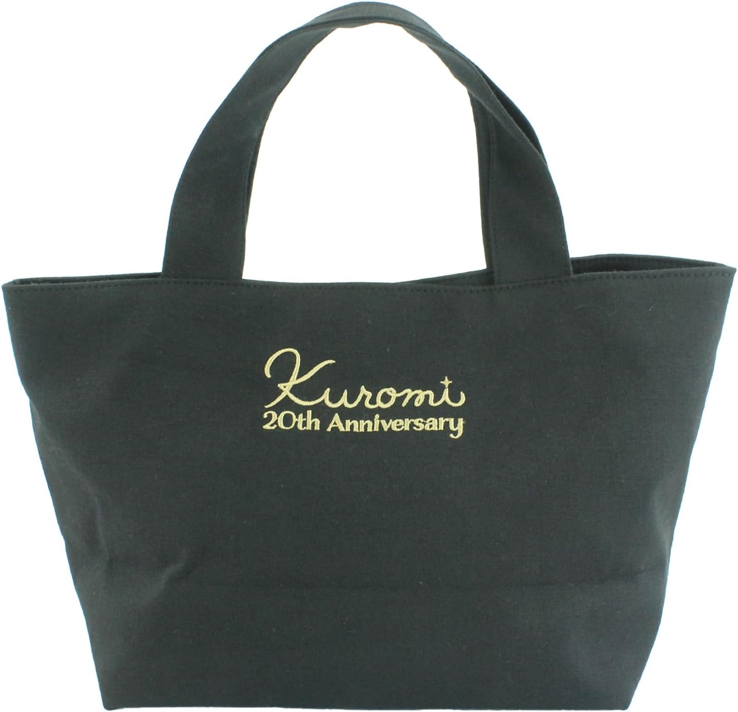 Yasuda Tsusho Sagara Embroidered Tote Bag, Black, 20th Anniversary