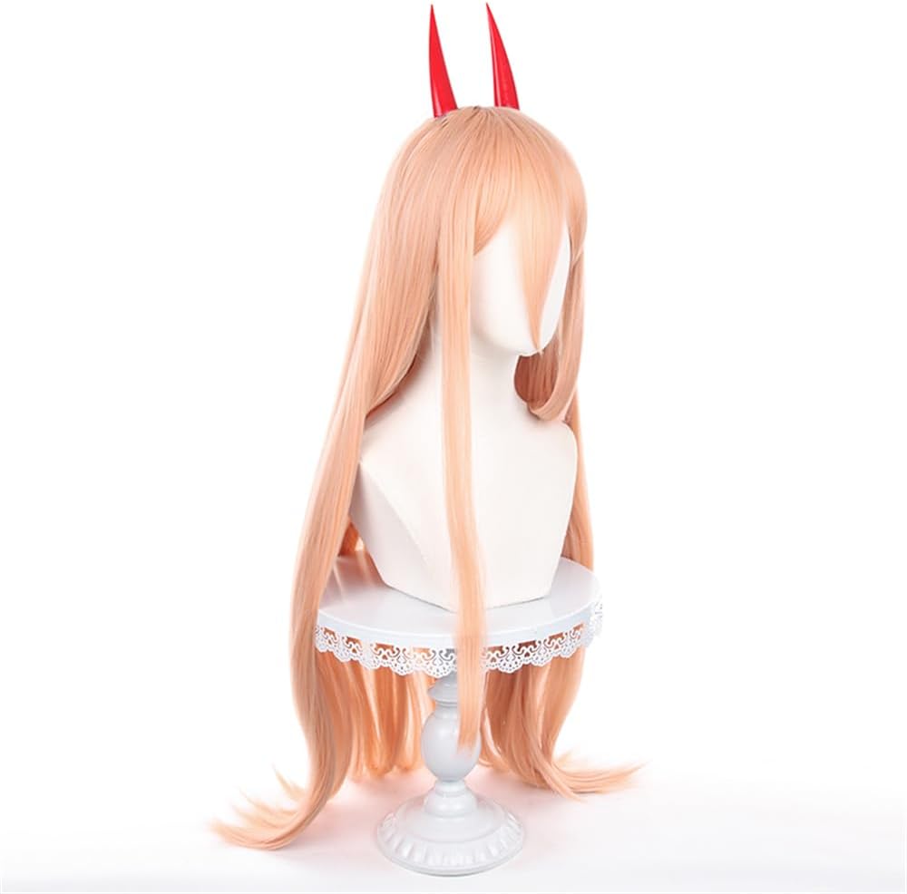 Akixen Chensoman Power Wig, Cosplay, Anime Hair Net, Fashion Present, Events, Halloween, Christmas, Heat Resistant, Disguise, School Festival, Cultural Festival, Festival