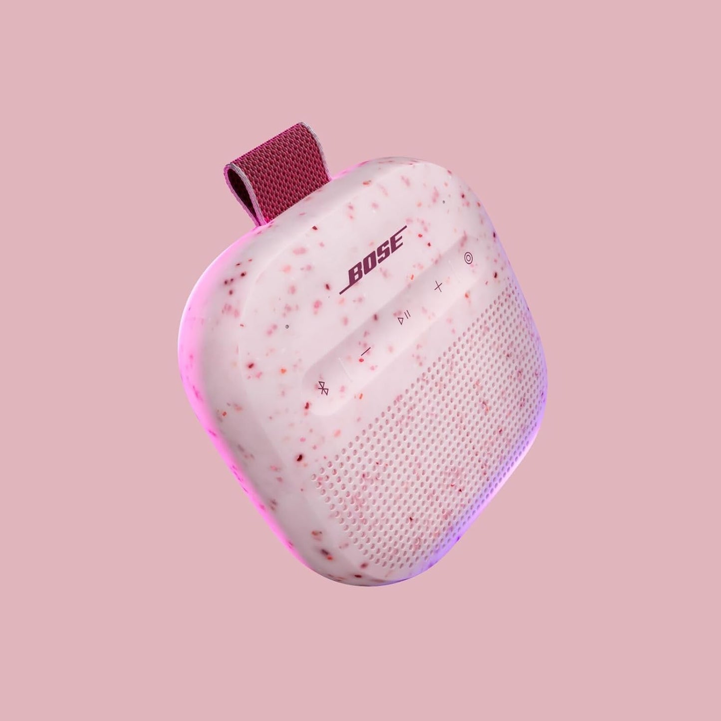 Bose SoundLink Micro Portable Speaker LE (2nd Gen), Up to 12 Hours of Continuous Playtime, Waterproof and Dustproof, Bluetooth Mini Outdoor Speakers, Petal Pink (x2)