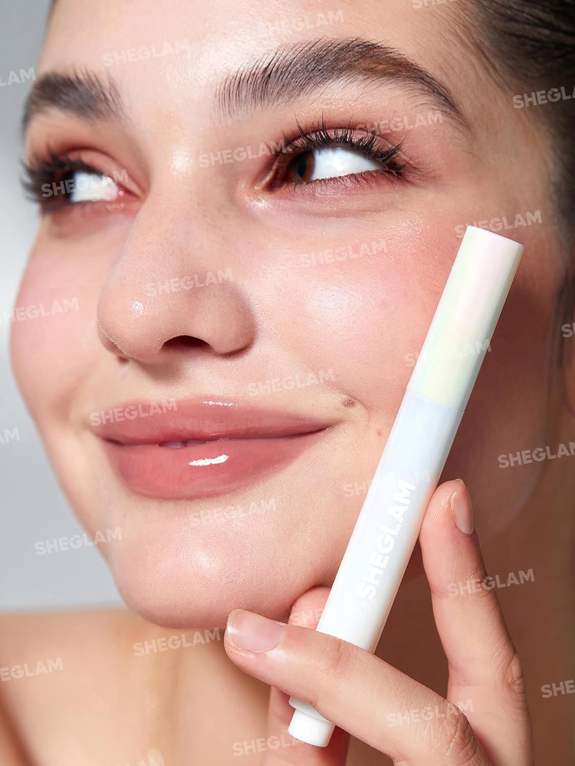 SHEGLAM PoutPerfect Moisturizing Solid Lip Gloss Non Sticky Lipstick with Coconut Oil Pink Flamingo