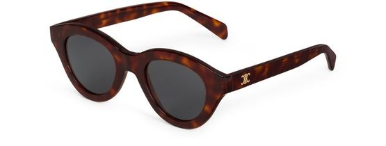 CELINE Triomphe mini 01 sunglasses in acetate - Image 2