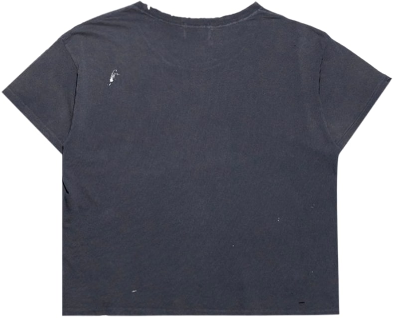 ENFANTS RICHES DÉPRIMÉS 'DAMAGED BLACK' CLASSIC LOGO TEE