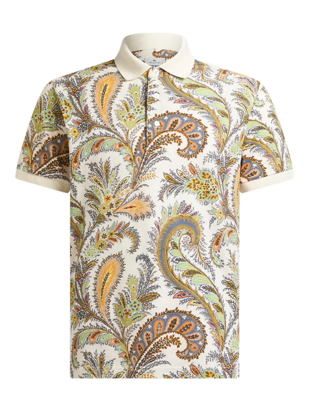 Etro Etro Paisley Print Polo - Image 2