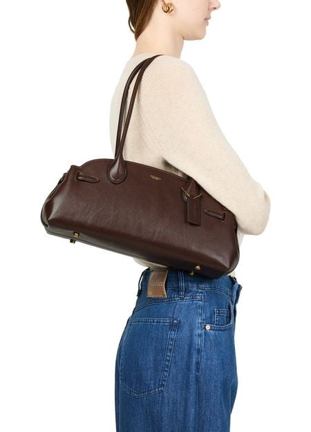 COACH Empire carryall 34 glazed leather shoulder bag - Image 2
