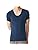 GUNZE YG NEXTRA CUT OFF, Regular Fit, Short Sleeve, V-Neck, Natural Heat Generation, Made in Japan, Room Drying, Antibacterial, USA Cotton, Men's