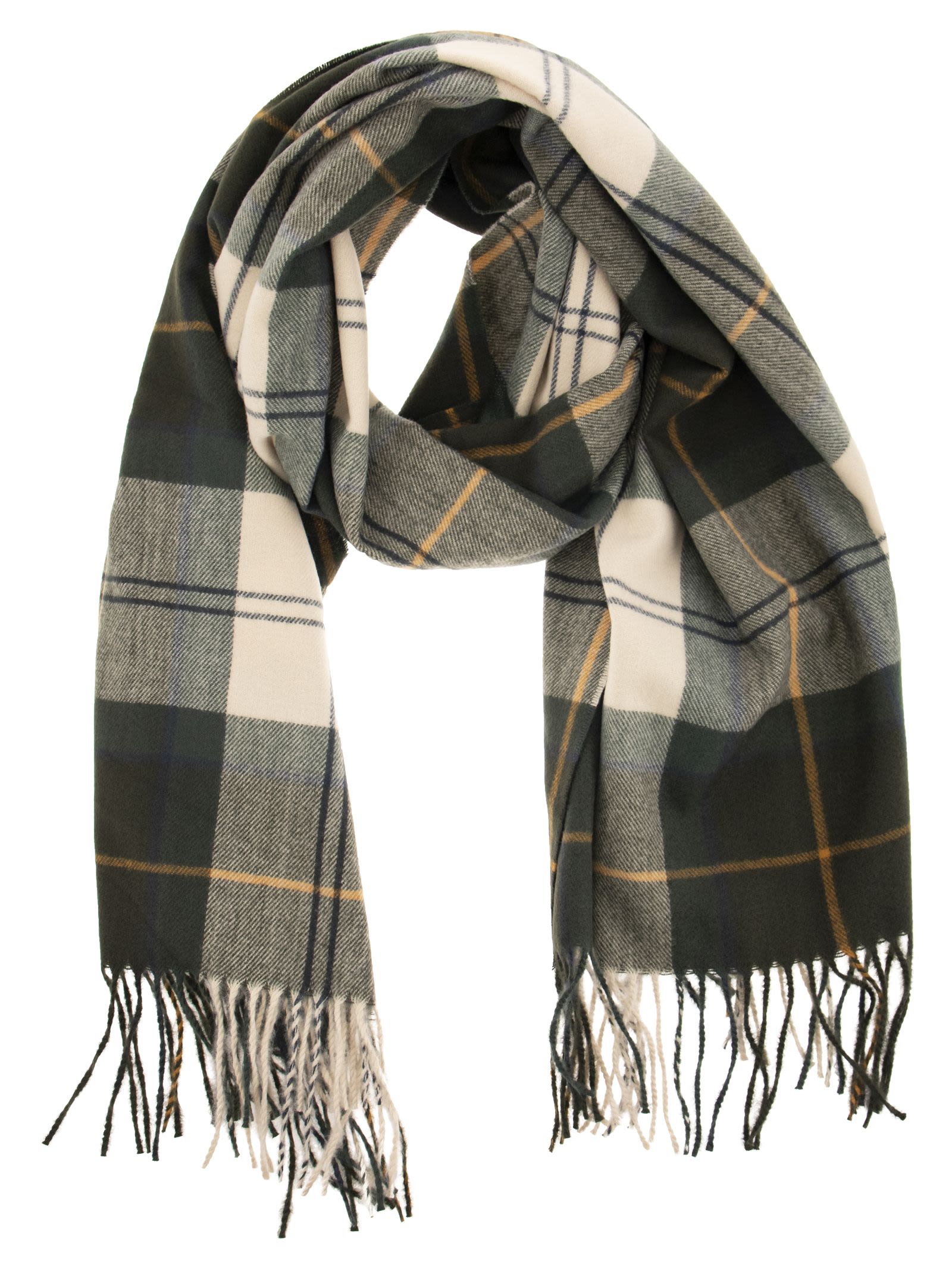 Barbour Stanway Tartan Scarf - Image 2