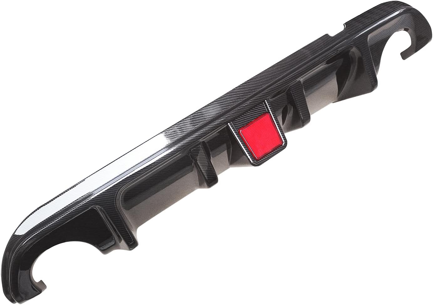 2014-2017 Infiniti Q50 / Nissan Skyline V37 Rear Spoiler ABS Genuine Parts Tail Light Included Easy Installation Gloss Black Car Accessories