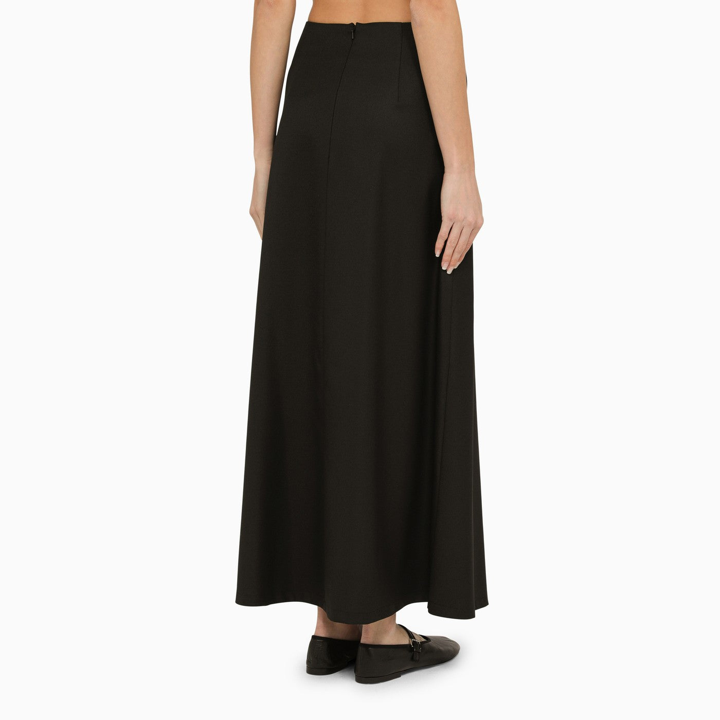By Malene Birger Malene Birger Isoldas Black Long Skirt - Image 2