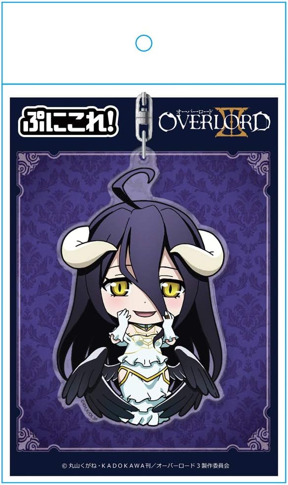Azu Maker Overlord III Punikore! Key Chain Albedo