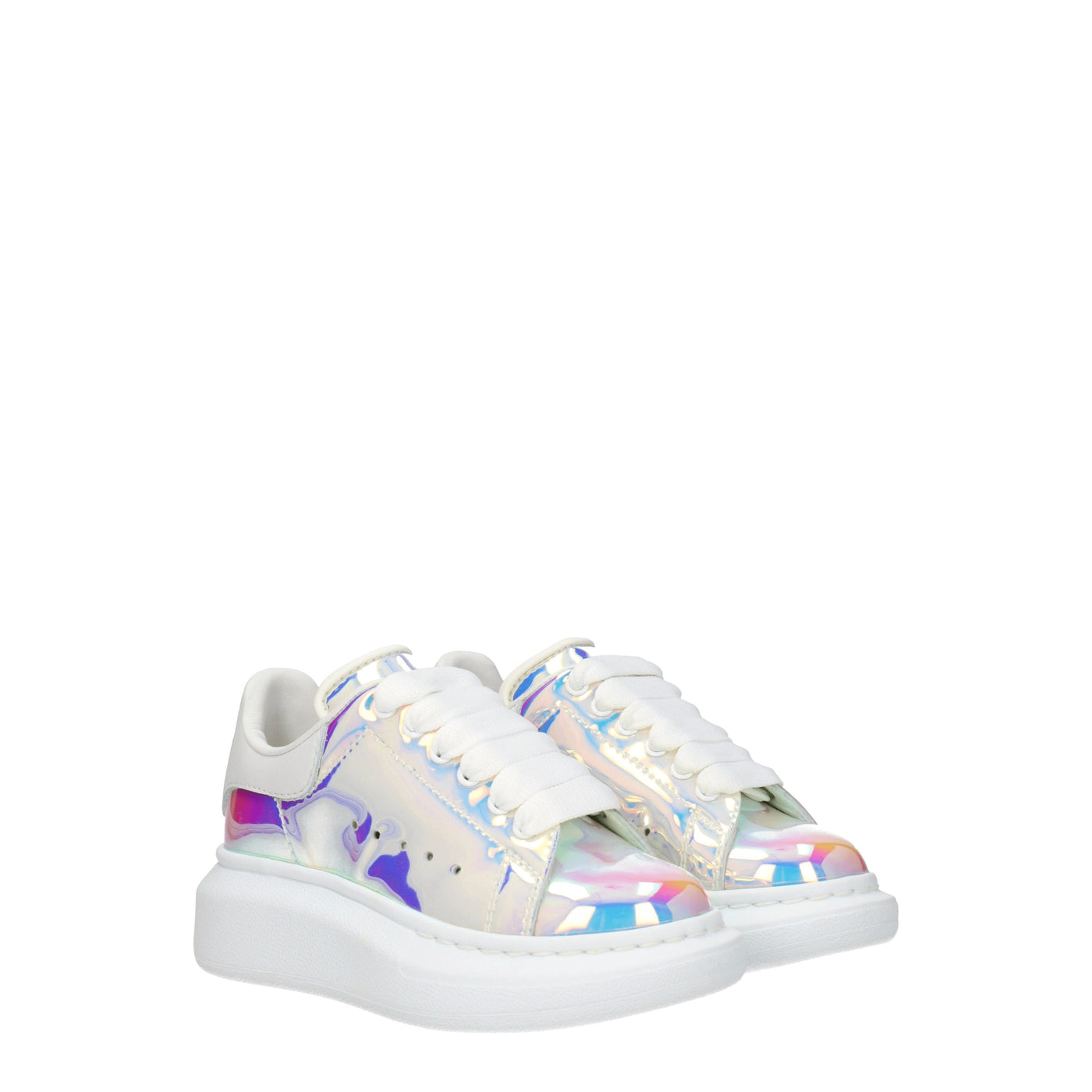 Alexander McQueen アレクサンダーマックイーンギフトのアイデアスニーカーキッズ女性s PVCマルチカラー/ホワイト - Image 2