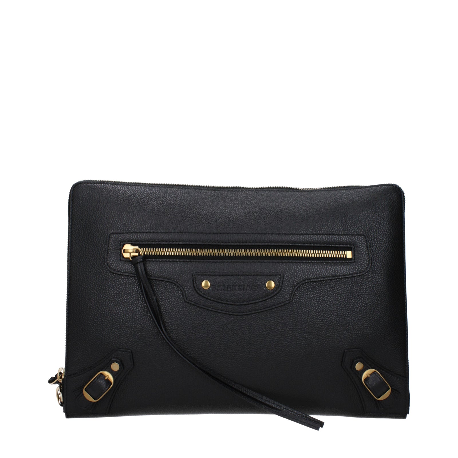 Balenciaga Pochette Neo Classic Women Leather Black - Image 2