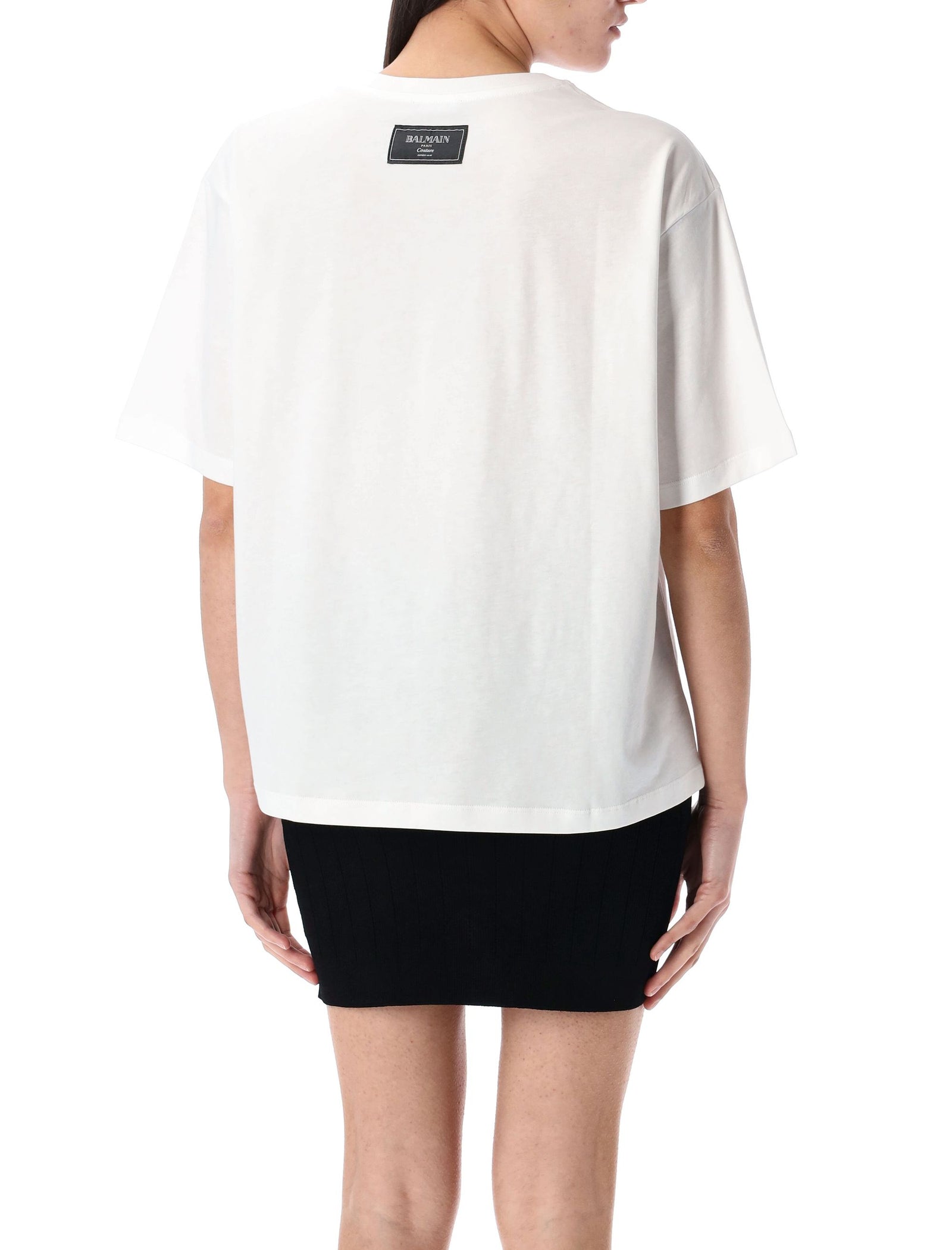 Balmain バルマンTシャツとポロスホワイト - Image 2