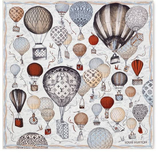LOUIS VUITTON Up And Away Square 90 - Image 2