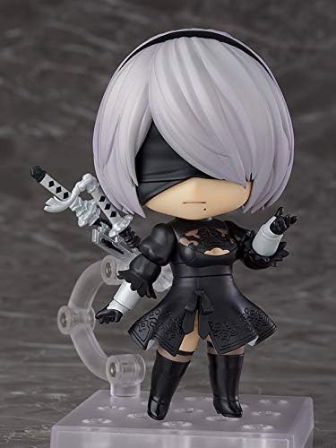 Square Enix Nendoroid NieR Automata 2B [Yoruha No. 2 Type B] Non-scale, Plastic, Pre-painted Action Figure, Secondary Resale