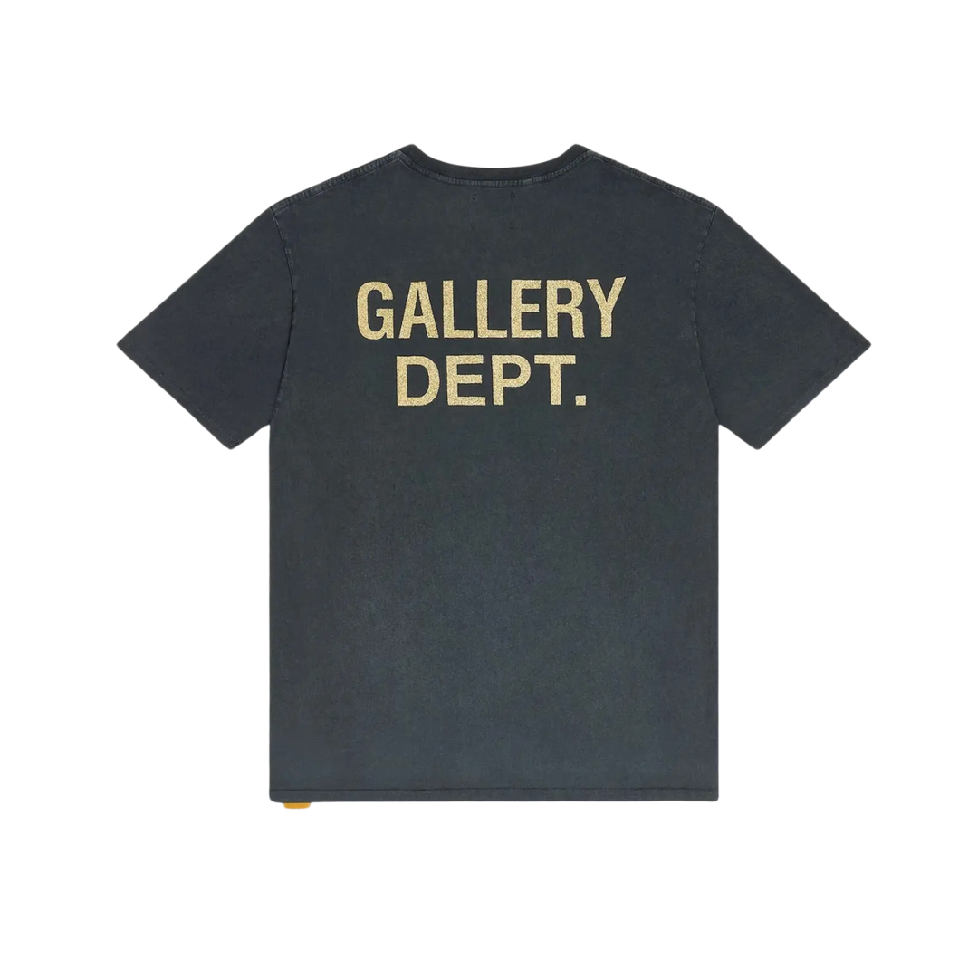 GALLERY DEPT 'HOUSE OF HORRORS' VINTAGE BLACK TEE