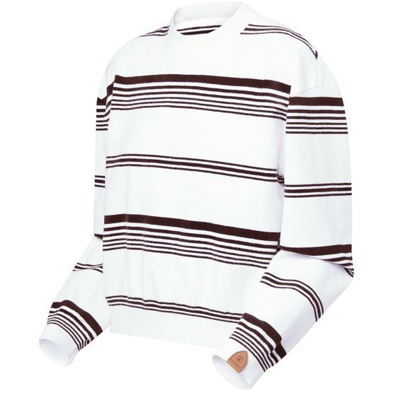 LOUIS VUITTON Striped Knit Pullover - Image 2