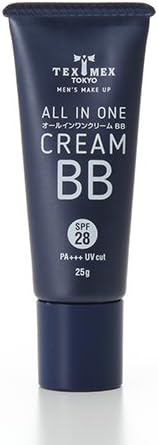 テックスメックス オールインワンクリームBB 25g (ファンデーション) 【日焼け止め、ニキビ跡、青ひげカバー】