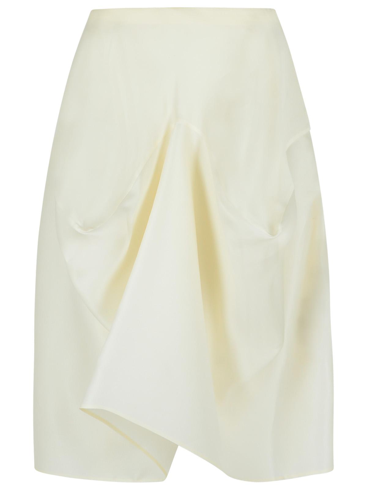 Khaite Khaite 'Sawyer'白いシルクスカート - Image 2