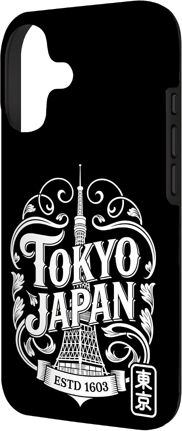 東京タワージャパン ヴィンテージ 旅行 アニメ 漢字 お土産 スマホケース iPhone 17 用