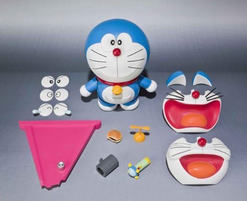 Robot Spirits Doraemon, Approx. 3.9 inches (100 mm), PVC & ABS, Pre-painted Action Figure
