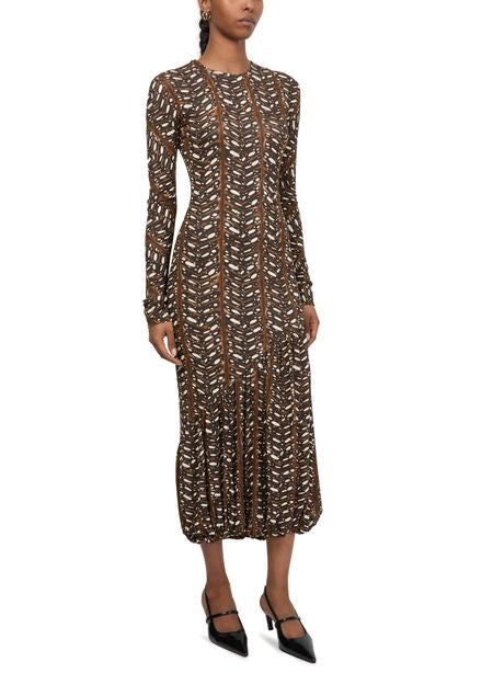 FERRAGAMO Jersey viscose long dress - Image 2