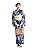 Soubien Floro Women's Yukata Set of 2 (Yukata/Half Width Obi)