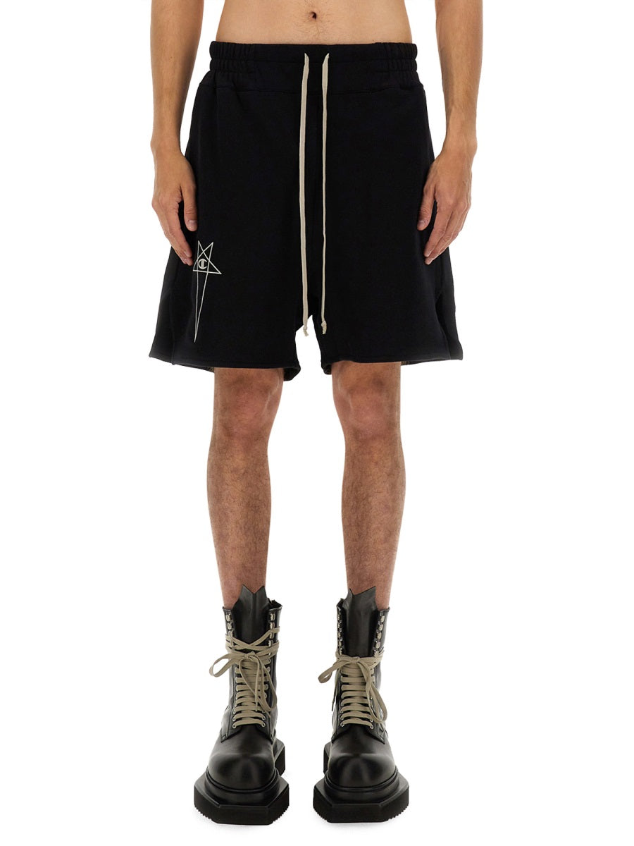 Rick チャンピオンXリックオーウェンズコットンショーツ - Image 2