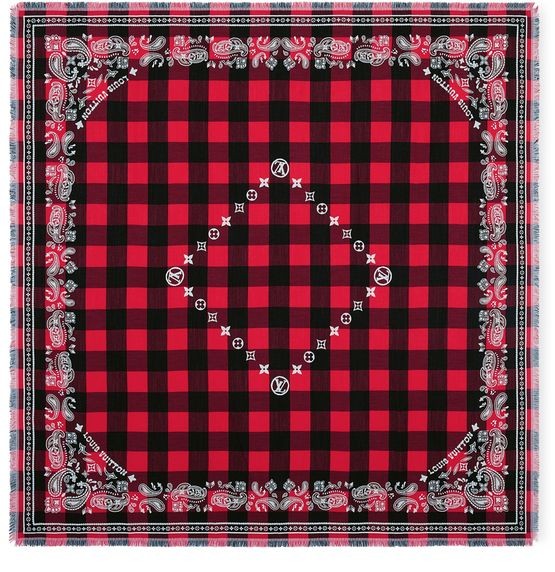 LOUIS VUITTON Damier Buffalo Stole - Image 2