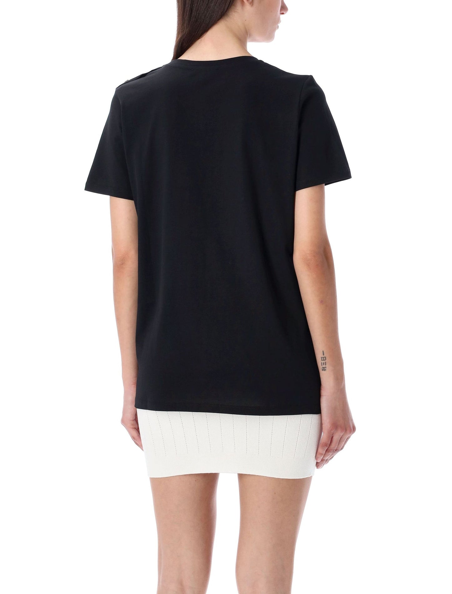 Balmain Tシャツとポロスブラック - Image 2