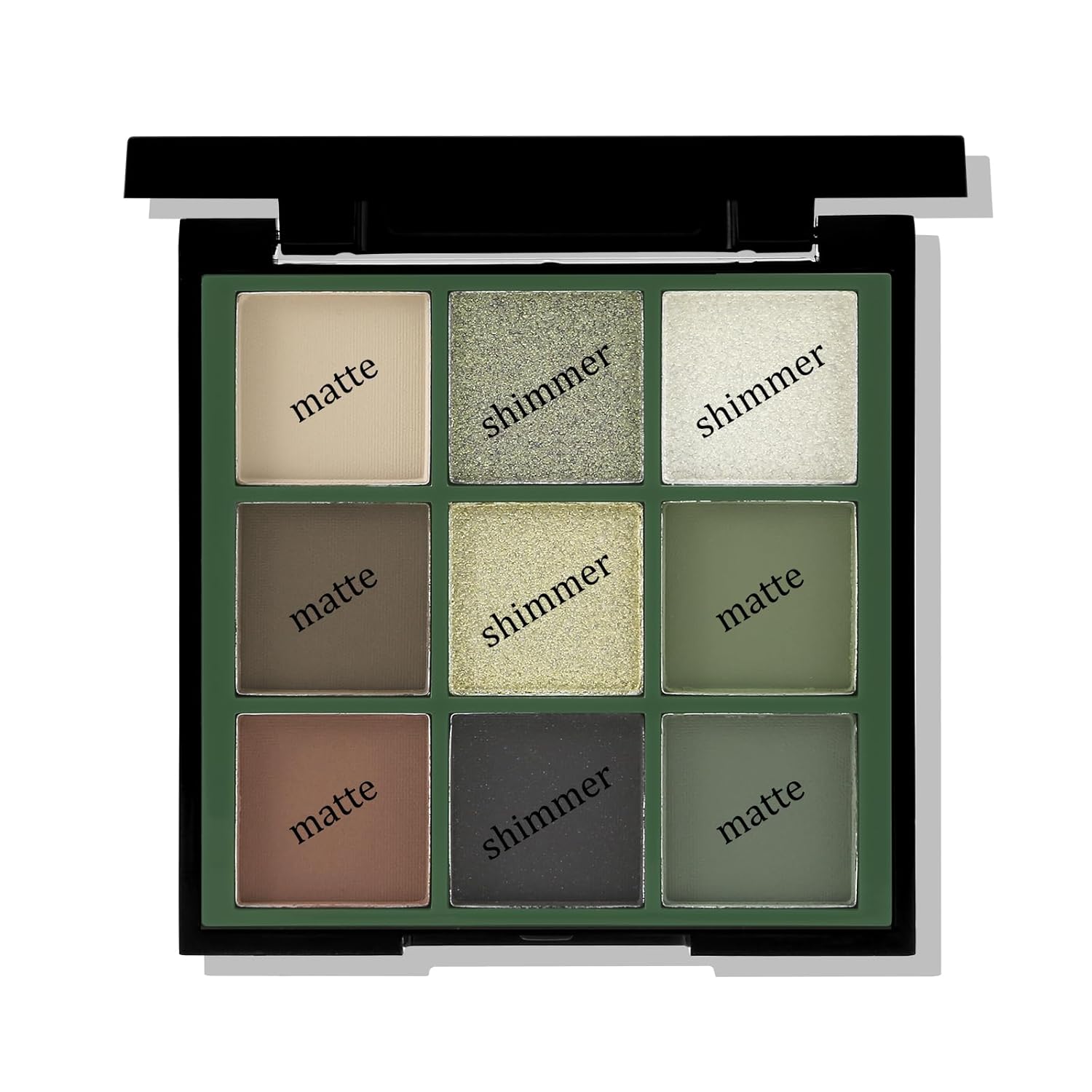 Boobeen Paleta de sombras de ojos nude – maquillaje mate y brillante, polvo de sombra de ojos cremoso altamente pigmentado, crea un aspecto de ojos neutro, larga duración, fácil de crear looks