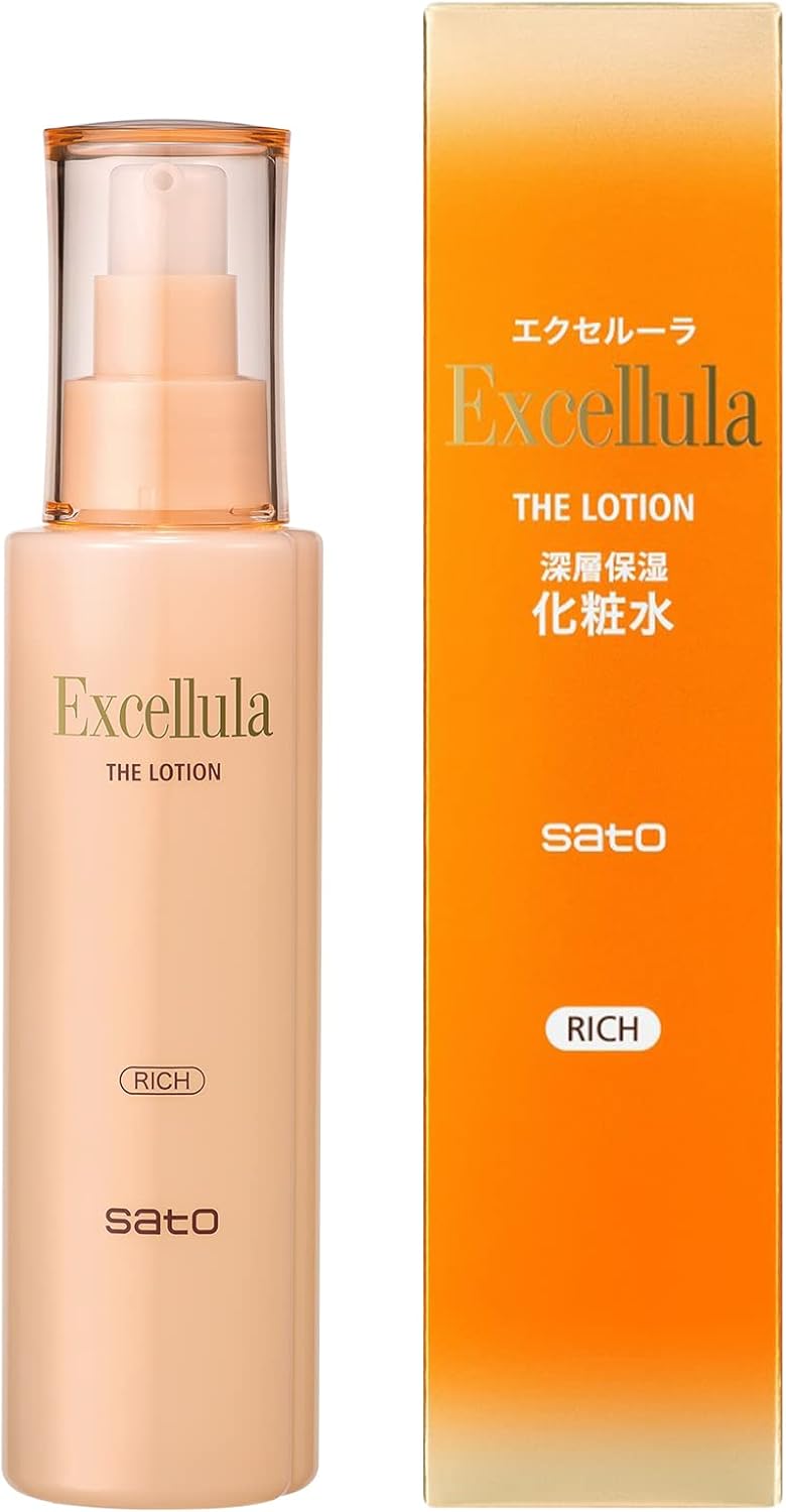 Sato Pharmaceutical Excellura The Lotion (RICH) 5.1 fl oz (145 ml) Highly Moisturizing (Rich, Very Moisturizing, Dry Skin/Lotion)