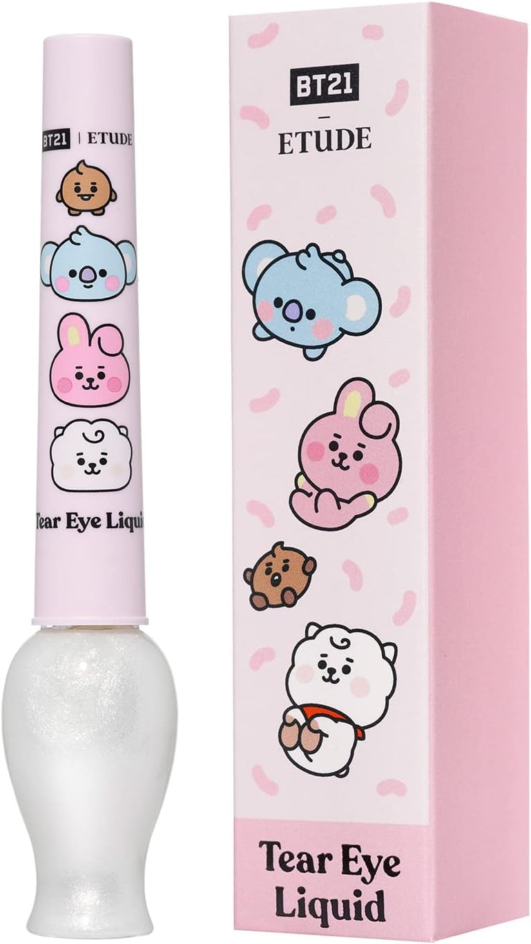 ETUDE PK001 BT21 Tear Eye Liquid / Eyeliner / Tear Bag / Glitter