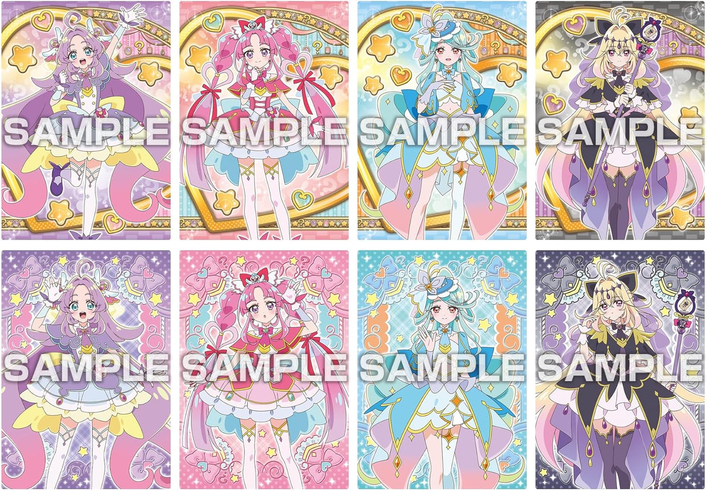 ENSKY Detective Pretty Cure! Sparkling Trading Collection Gum Included, Strawberry Flavor, Gum / Candy Toy, Sold in Box, Set of 20