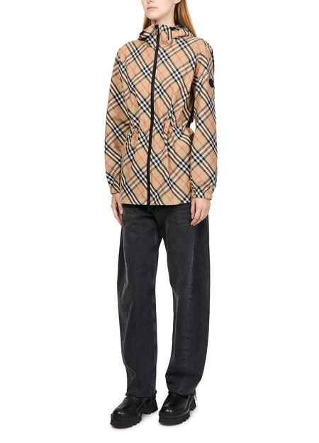 BURBERRY Check lightweight jacket - Image 2