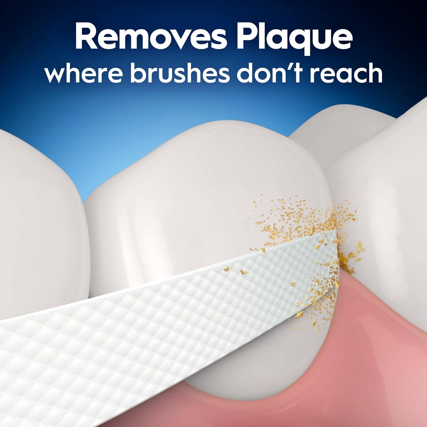 Oral-B Glide - Hilo dental resistente a las trituraciones, suave con las encías, cera natural, se desliza suavemente, sabor a menta fría, 40 M, 3 unidades