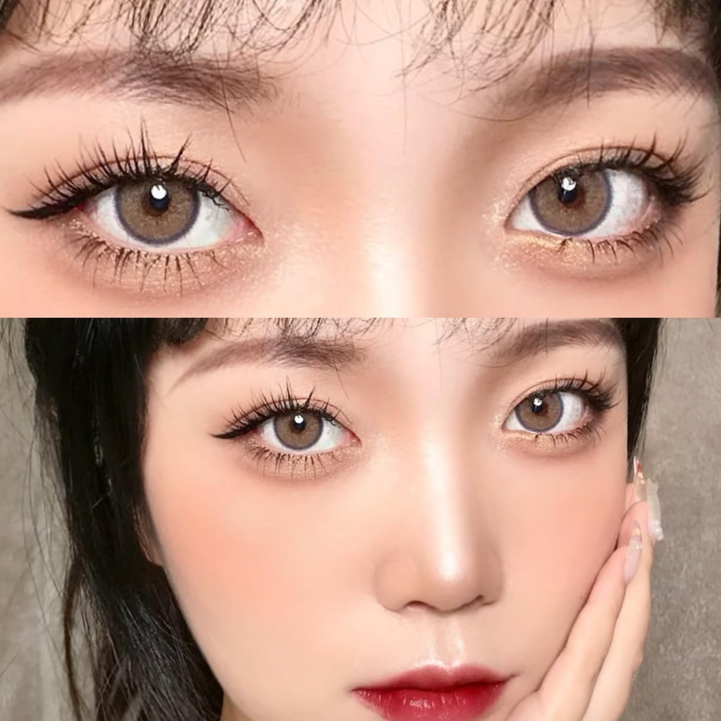 Lower Eyelashes, 10 Pairs of Eyelashes, Popular, Transparent Axis, Lower Eyelashes, Natural Lower Eyelashes