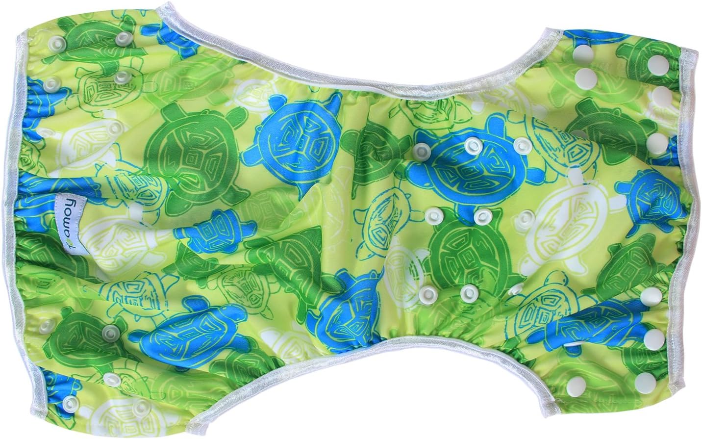 TEAMOY Swim Pants, 2 Piece Set, Newborn - 3 Years Old, Adjust Size With Buttons, Waterproof Outer Layer, Polyester Mesh Inner Layer, Diaper Cover, For Swimming Lessons, Park, Beach, Spa
