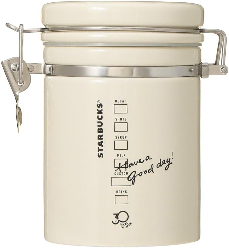 Starbucks Stava Canister 30 YEARS 30 YEARS Old Logo