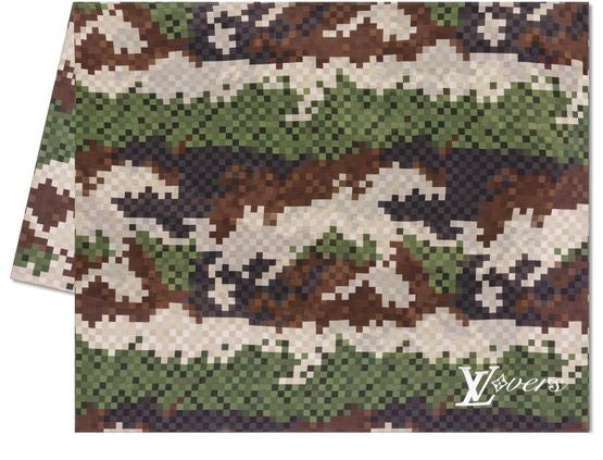 LOUIS VUITTON LV Vers Damier Damoflage Stole - Image 2