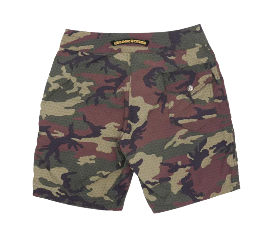 CHROME HEARTS 'CAMO' SWIM TRUNKS