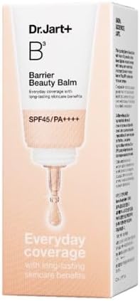Dr.Jart+ Dr Makeup B Barrier Beauty Balm 01 Light, 1.0 fl oz (30 ml), Moisturizing, Skin Barrier, UV Sunscreen, BB Cream, Niacinamide, Panthenol, Vitamin B, Korean Cosmetics, Derma Cosmetics
