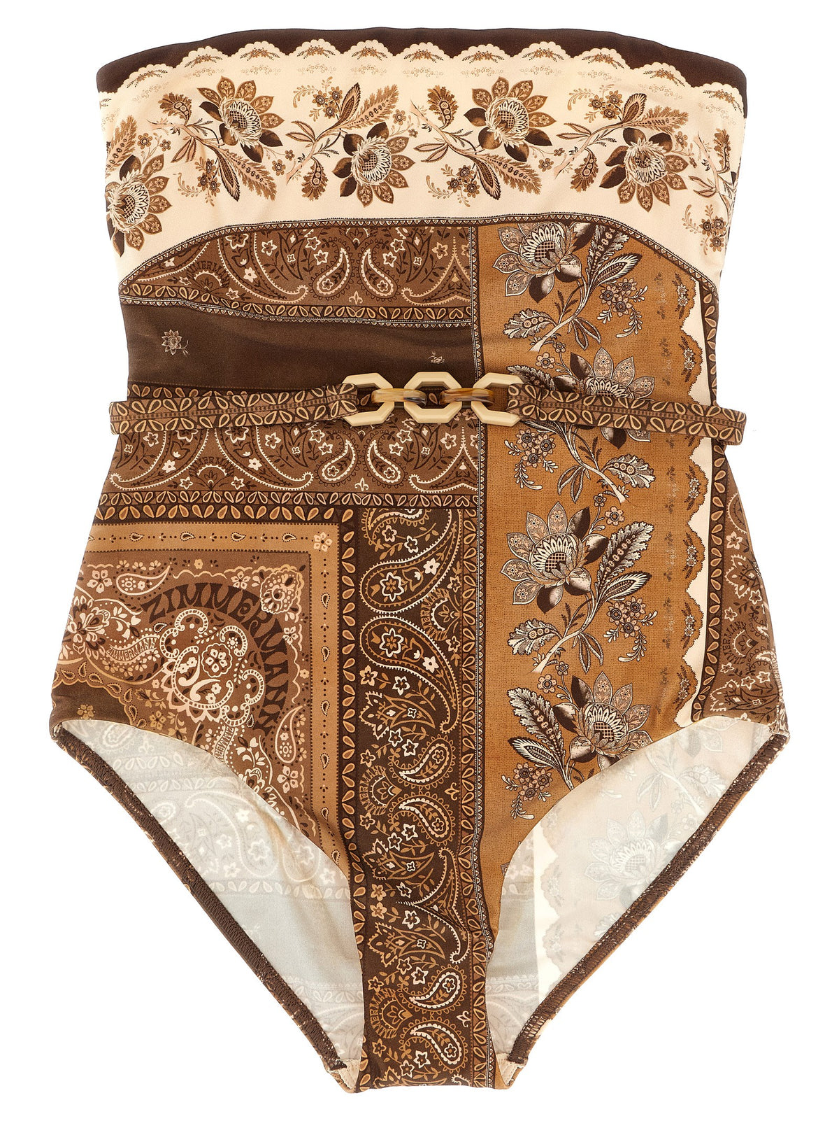 Zimmermann Zimmermann 'Lucky Bandeau'ワンピース水着 - Image 2