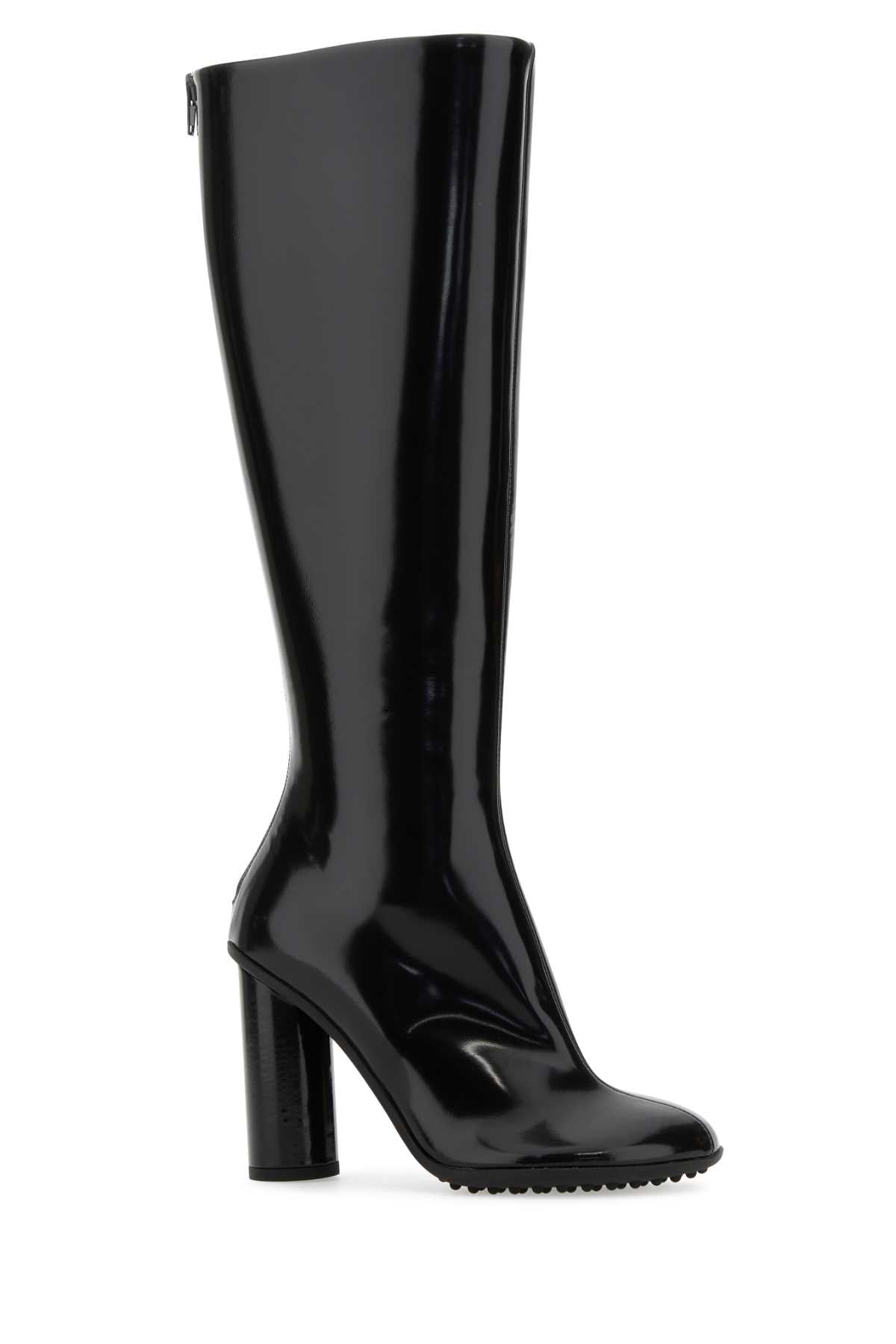 Bottega Veneta Black Leather Atomic Boots - Image 2