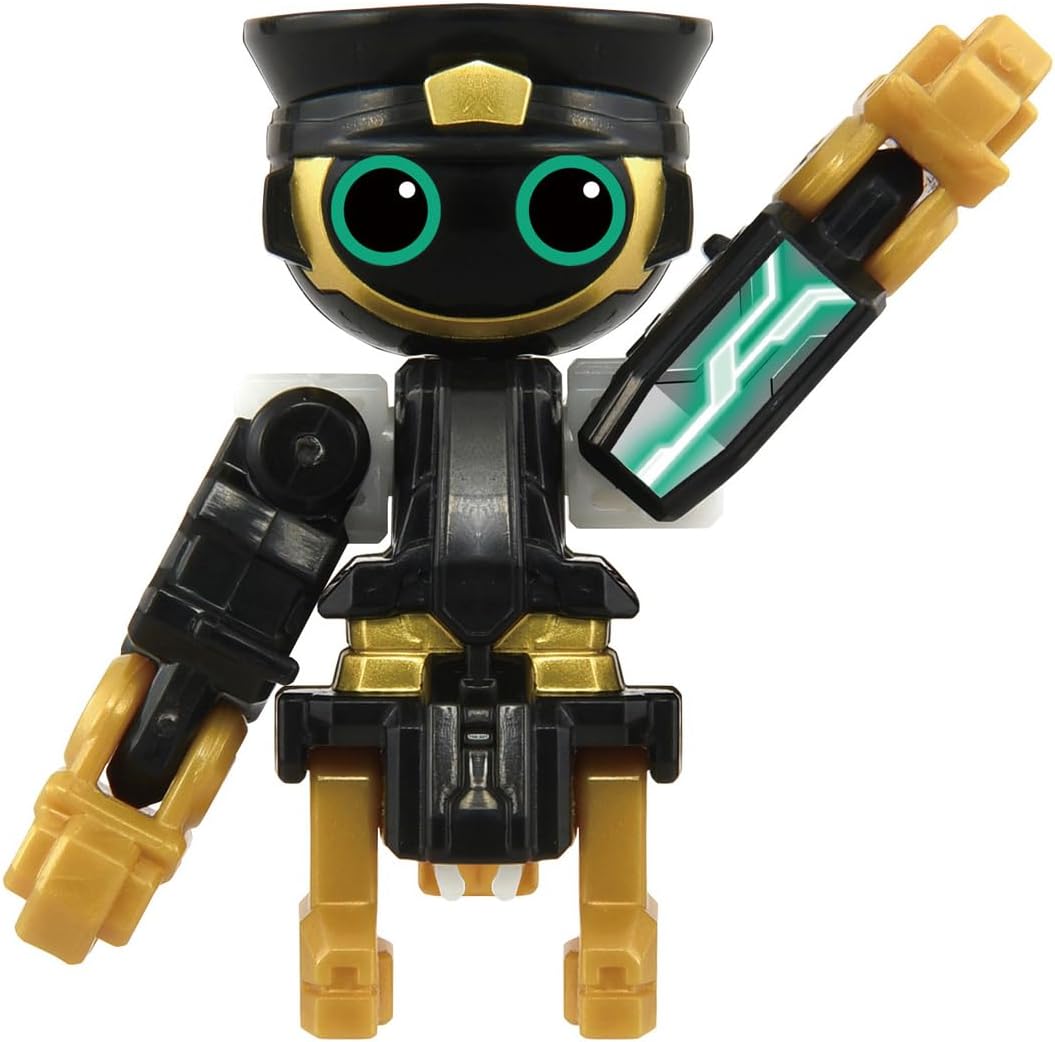 Takara Tomy Tomica Job Braver TJBDX Unite Police Braver ZERO Undercover Patrol Car & Black Bike Combination Set Mini Car Toy Ages 3 and Up