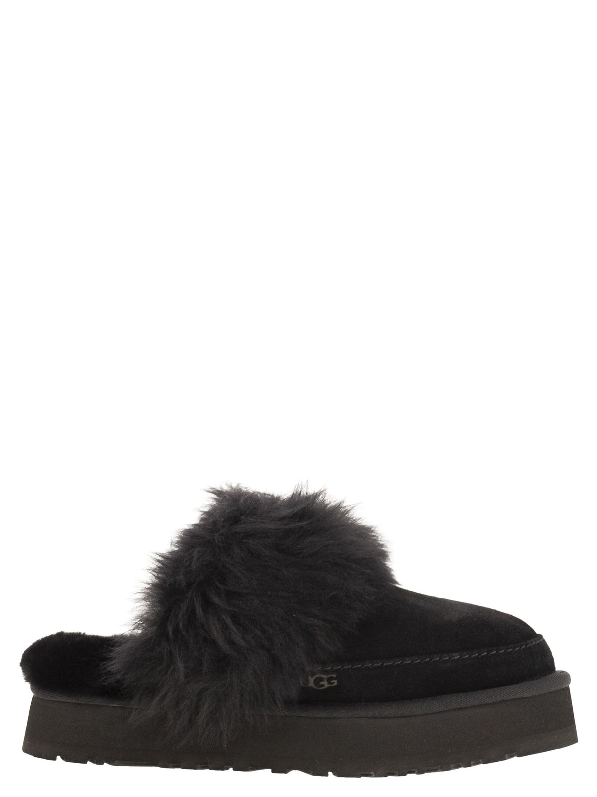 Ugg Ugg ディスケット シャレー スリッパ ファーとプラットフォーム付き - Image 2