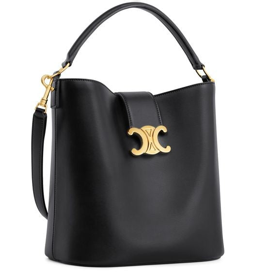 CELINE Medium bucket Louise in smooth calfskin - Image 2
