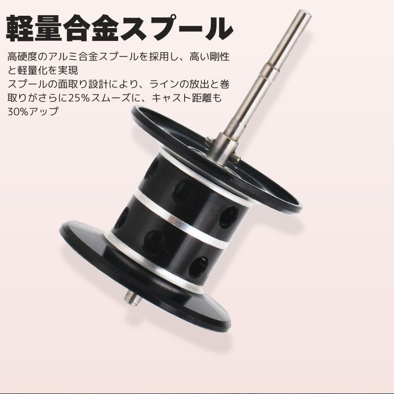 ベイトリール 両軸リール 左ハンドル 右ハンドル 遠投 フィッシング ベイト リール 釣り 7.2：1 ドラグ力8KG アウトドア 釣り具 釣り用品 [並行輸入品]