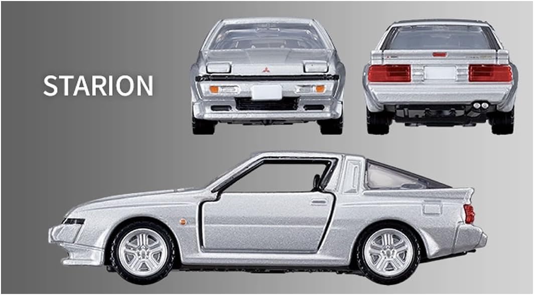 Takara Tomy Tomica Premium Mitsubishi Sports Cars 3 Models Collection Mini Car Toy for Ages 6 and Up